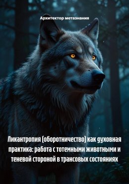 Ликантропия (оборотничество) как духовная практика: работа с тотемными животными и теневой стороной в трансовых состояниях