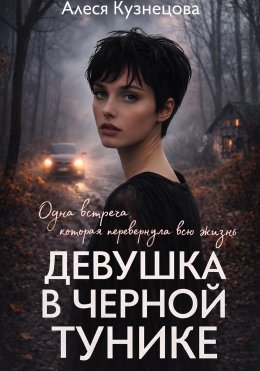 Девушка в черной тунике